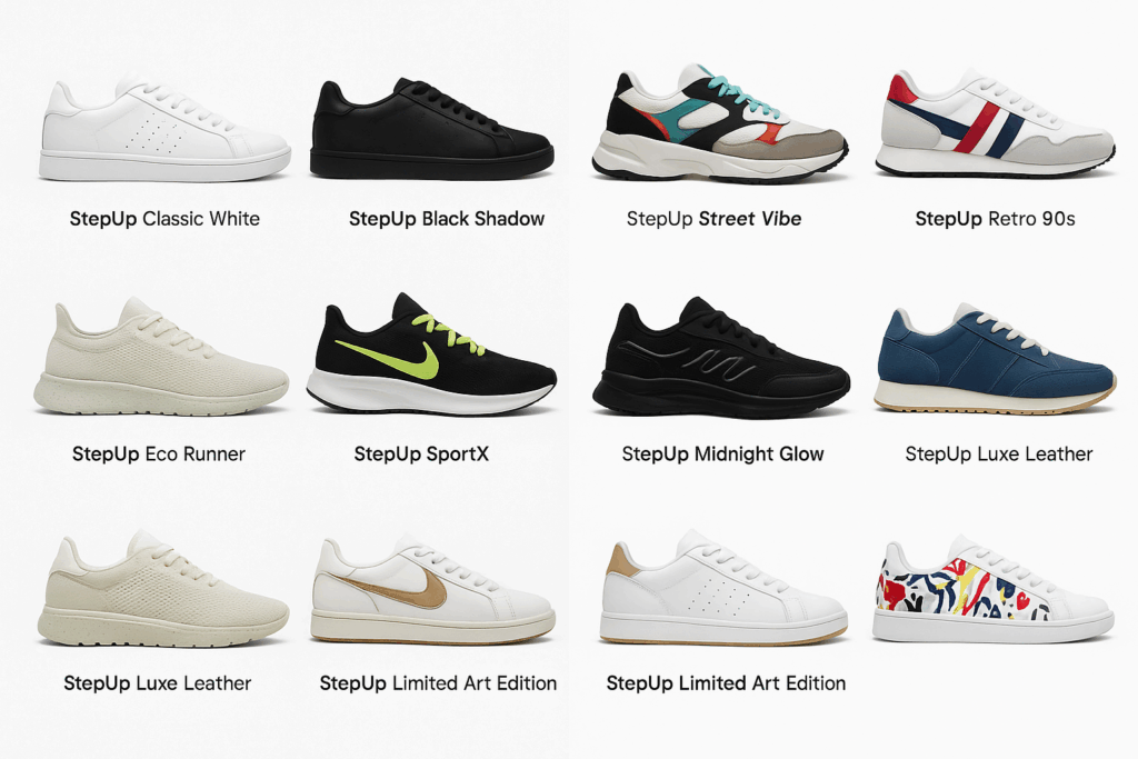 stepup sneaker kollektion